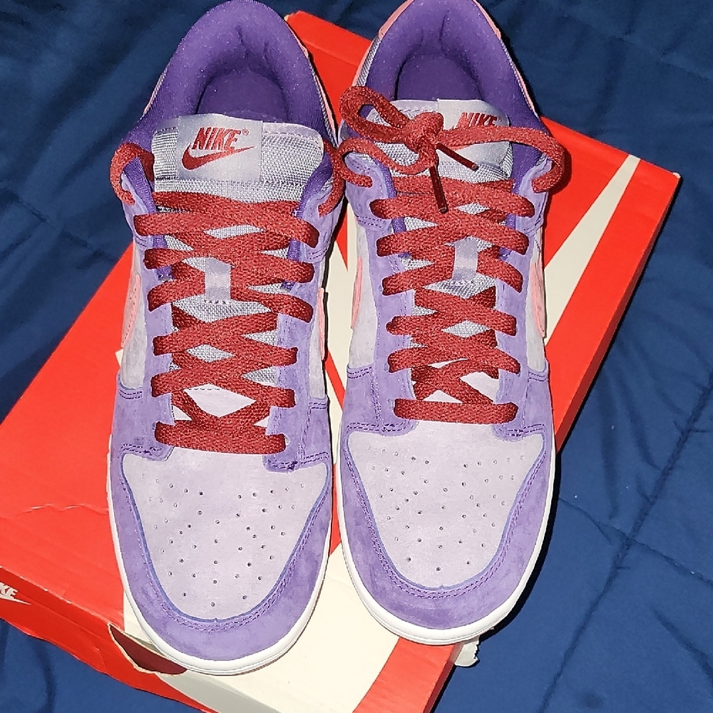 DS Nike Mens Dunk Low "Plum" Sz9.5M - Picture 2 of 8